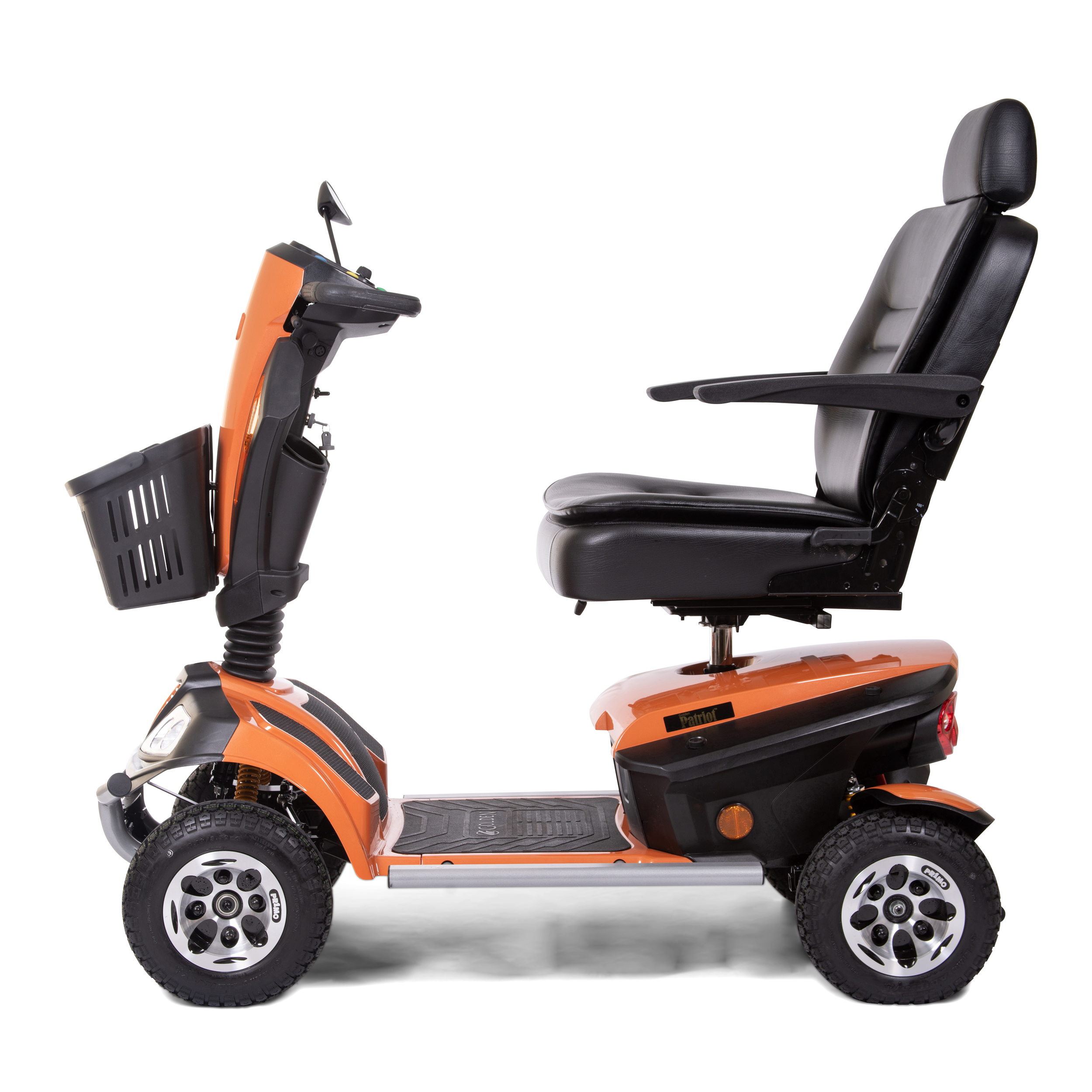 GR575-Patriot-ORANGE-BlackSeat-PROFILE